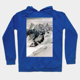 Chamonix Aiguille du Midi Mont Blanc Massif French Alps France Hoodie